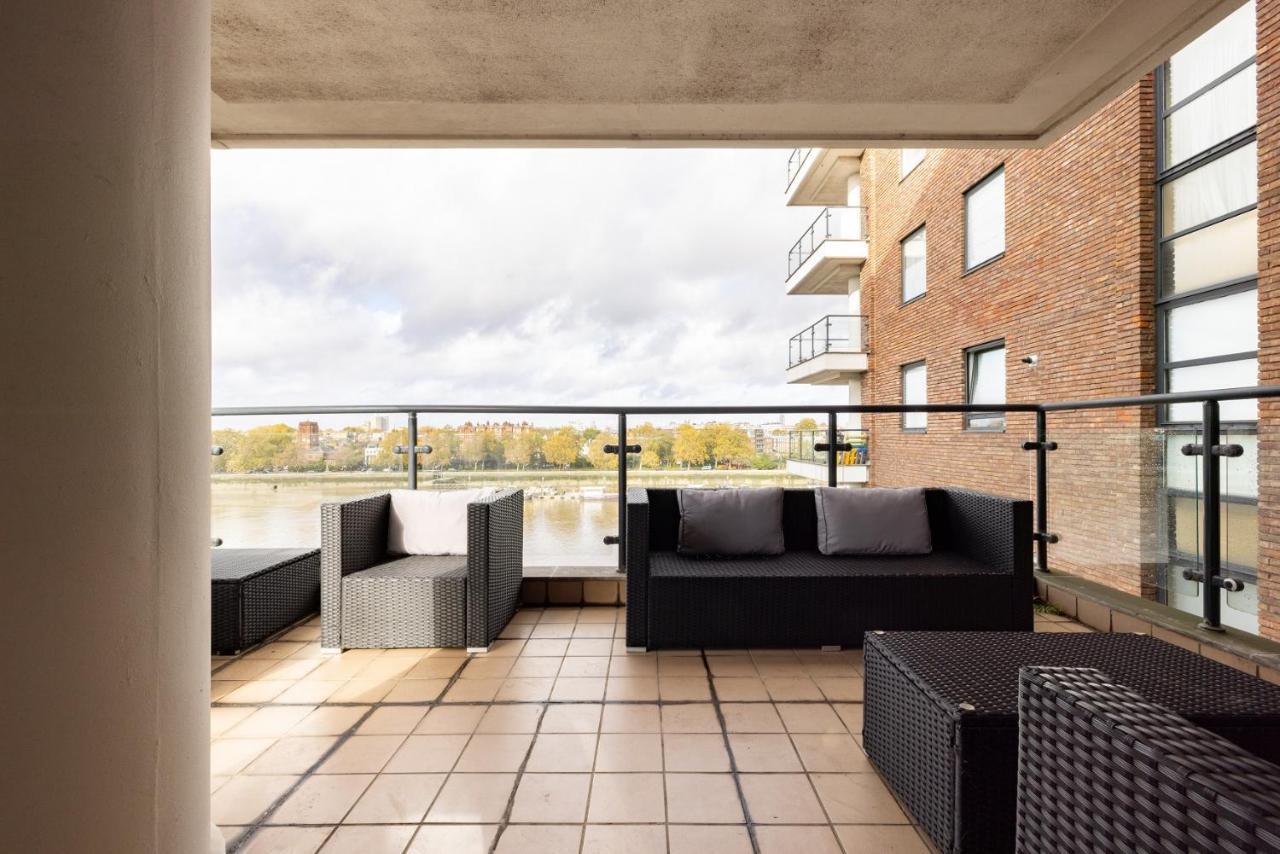 The River Thames View - Stunning 2bdr Flat With Study + Balcony Apartamento *